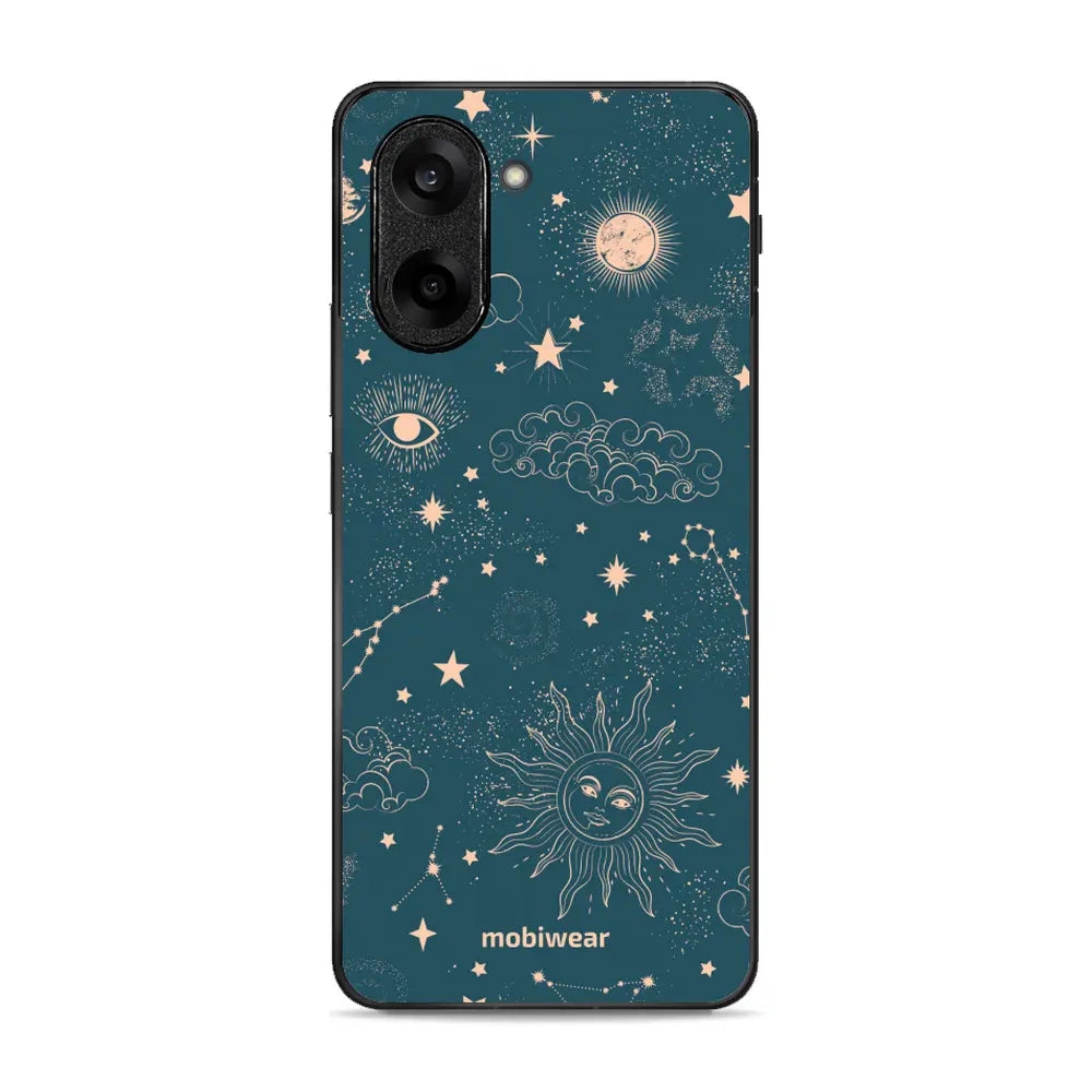 Handyhülle für OnePlus Nord CE5 5G, Mobiwear Glossy Case, Astraler Staub