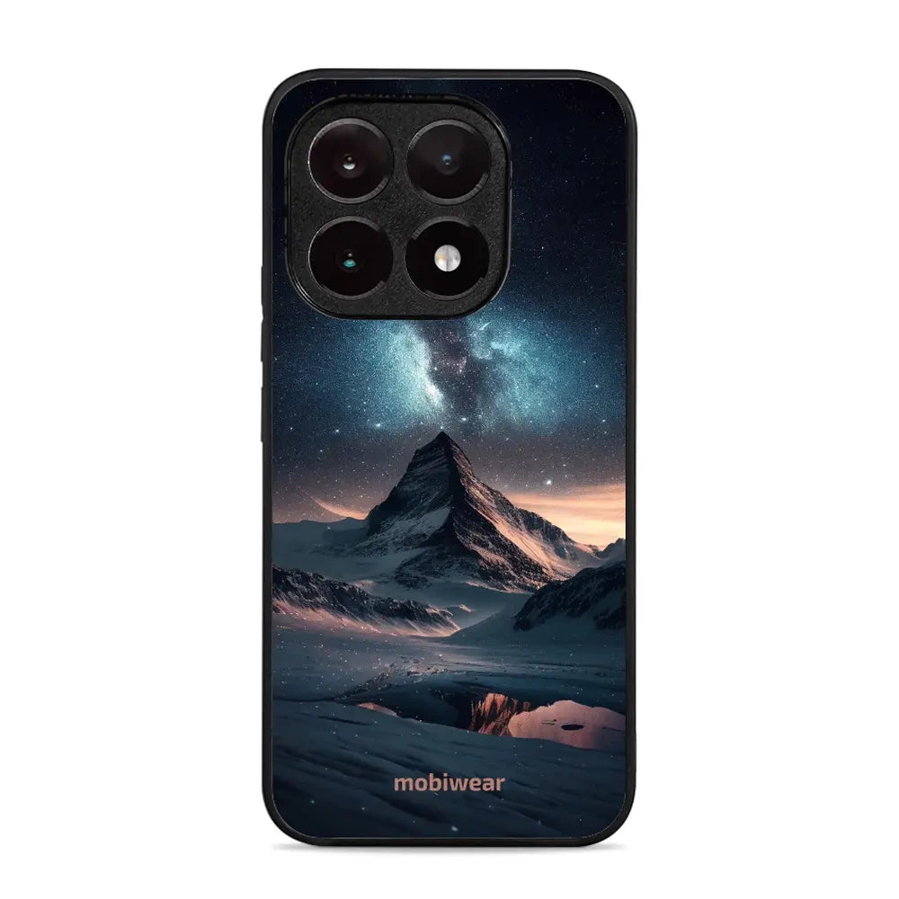 Handyhülle für Xiaomi 15T, Mobiwear Glossy Case, Nachtberg