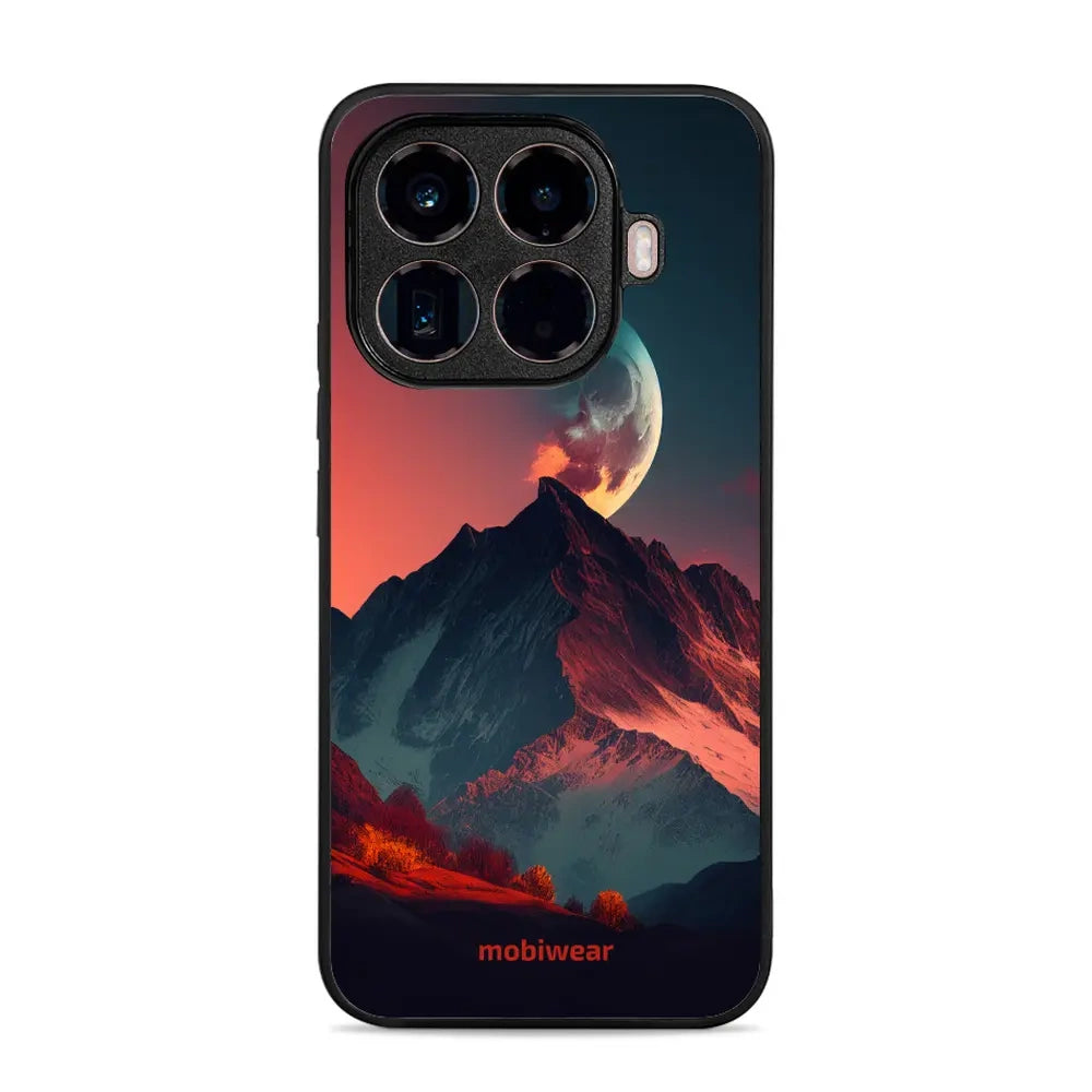 Handyhülle für Xiaomi 15T Pro, Mobiwear Glossy Case, Gebirgsdämmerung