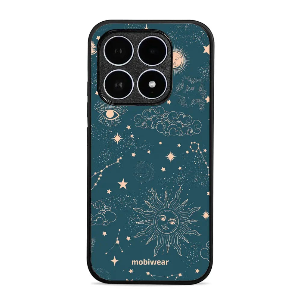 Handyhülle für Xiaomi 17, Mobiwear Glossy Case, Astraler Staub