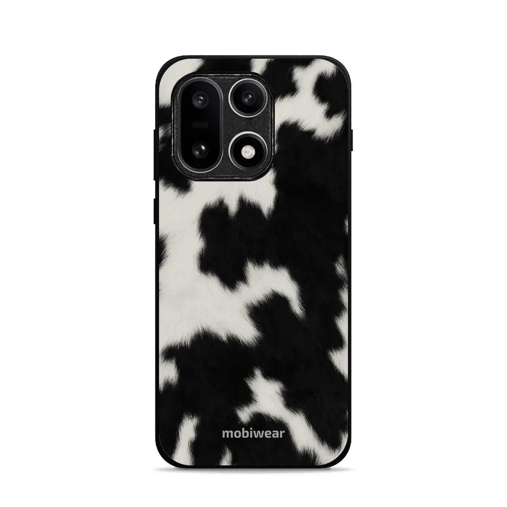 Handyhülle für OnePlus 15, Mobiwear Glossy Case, Kuhfell-Optik