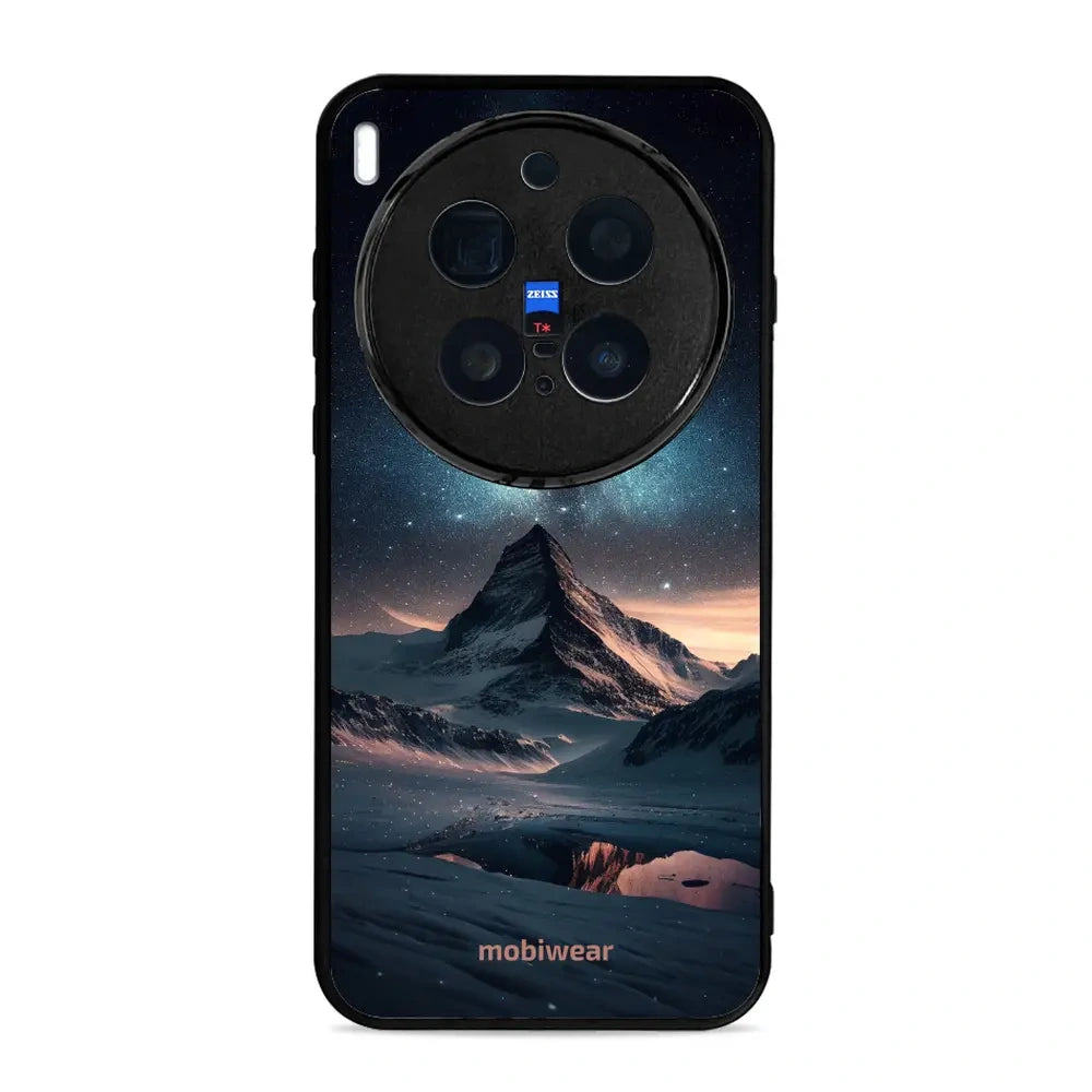 Handyhülle für Vivo X300 Pro, Mobiwear Glossy Case, Nachtberg