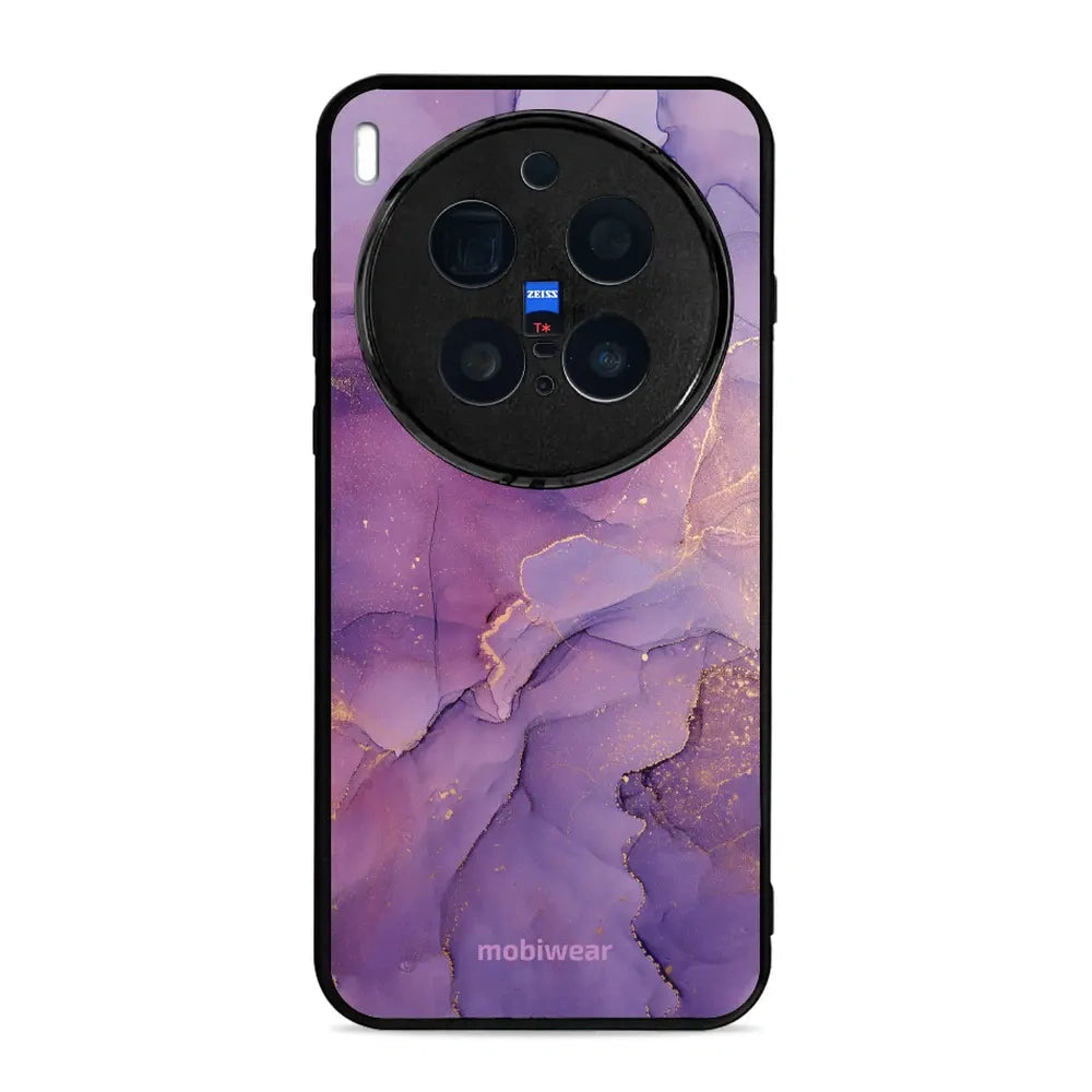 Handyhülle für Vivo X300 Pro, Mobiwear Glossy Case, Violett