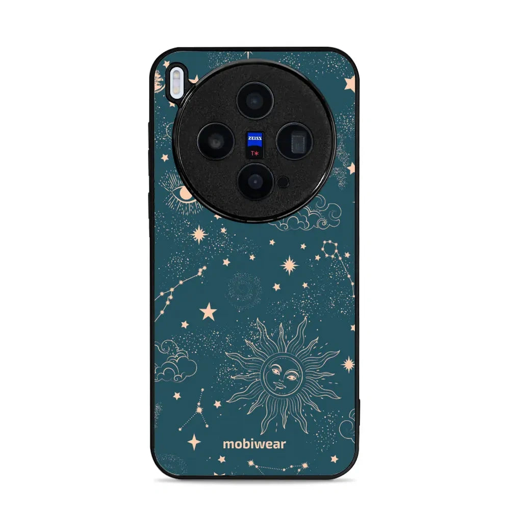 Handyhülle für Vivo X300, Mobiwear Glossy Case, Astraler Staub