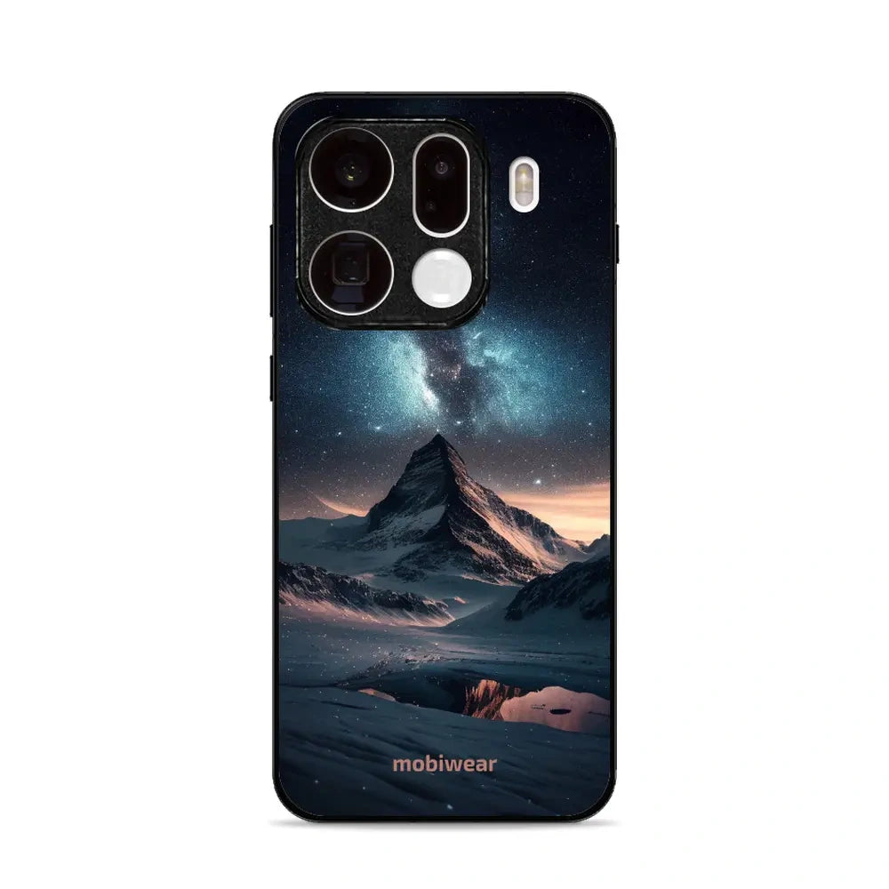 Handyhülle für Oppo Find X9 Pro, Mobiwear Glossy Case, Nachtberg
