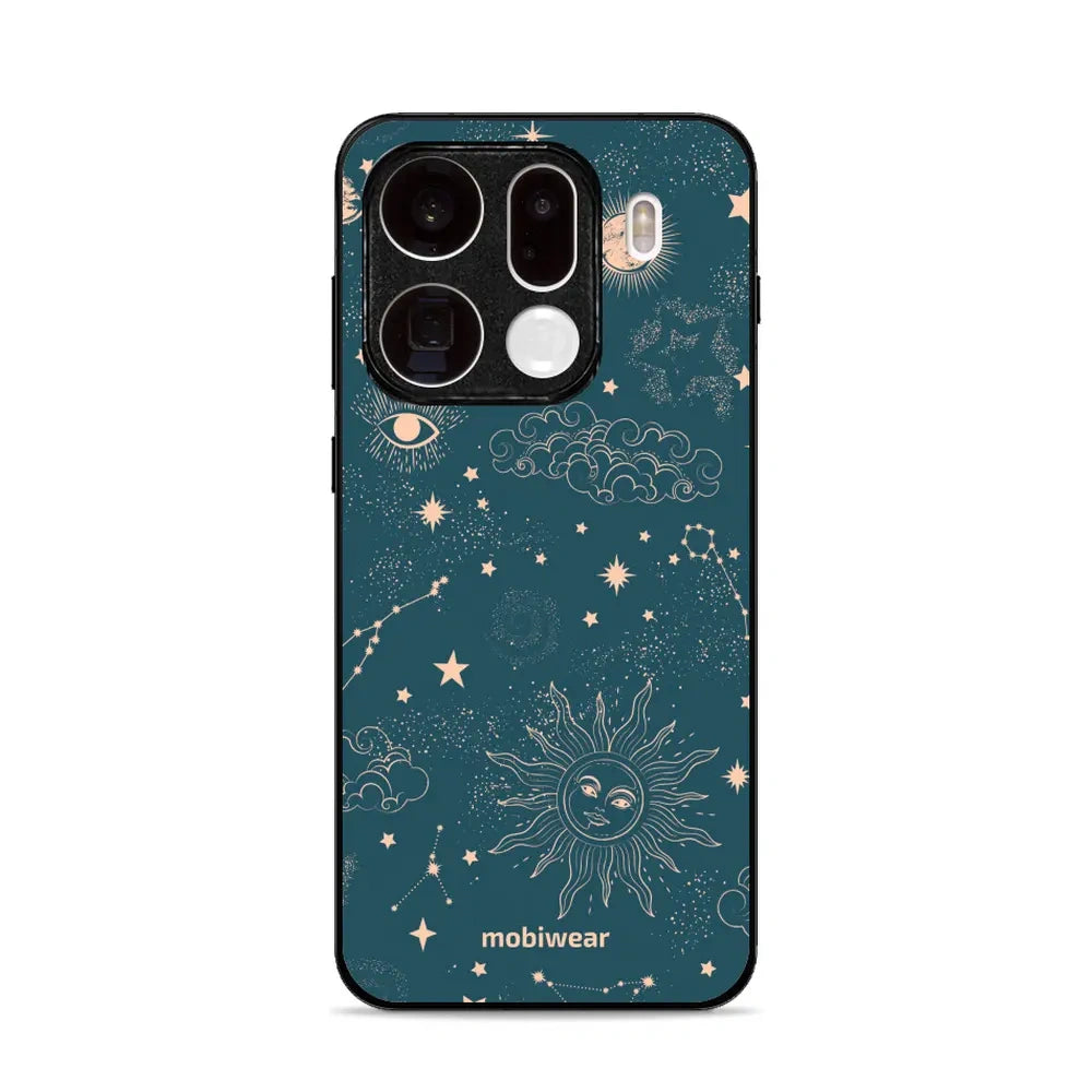 Handyhülle für Oppo Find X9 Pro, Mobiwear Glossy Case, Astraler Staub