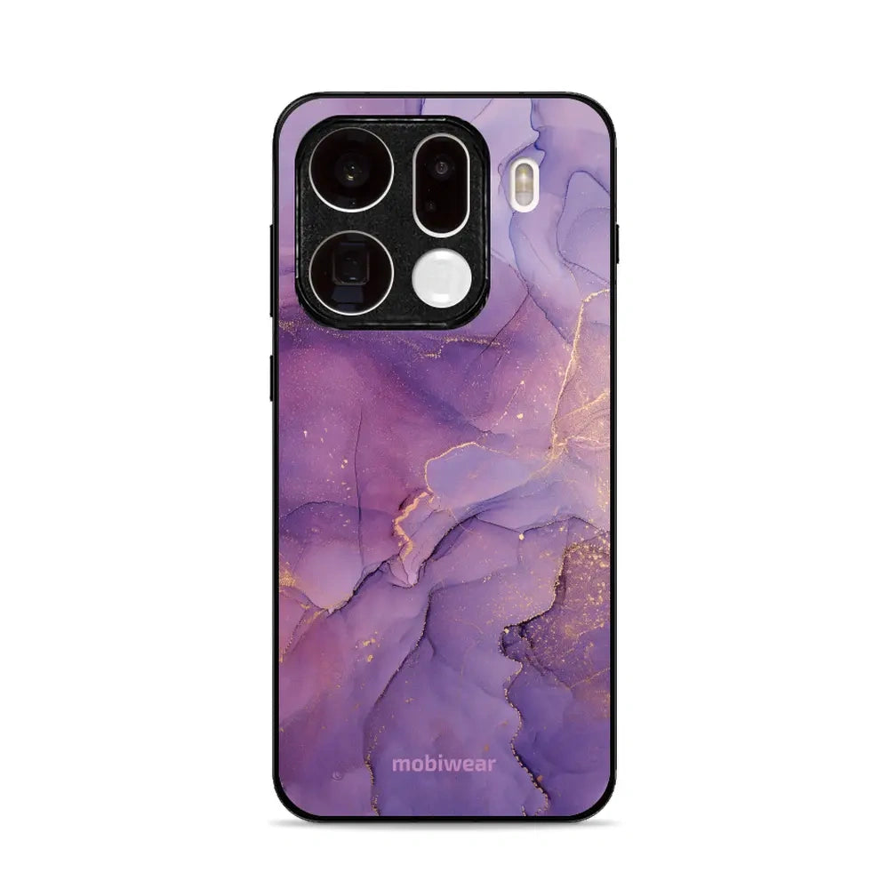 Handyhülle für Oppo Find X9 Pro, Mobiwear Glossy Case, Violett