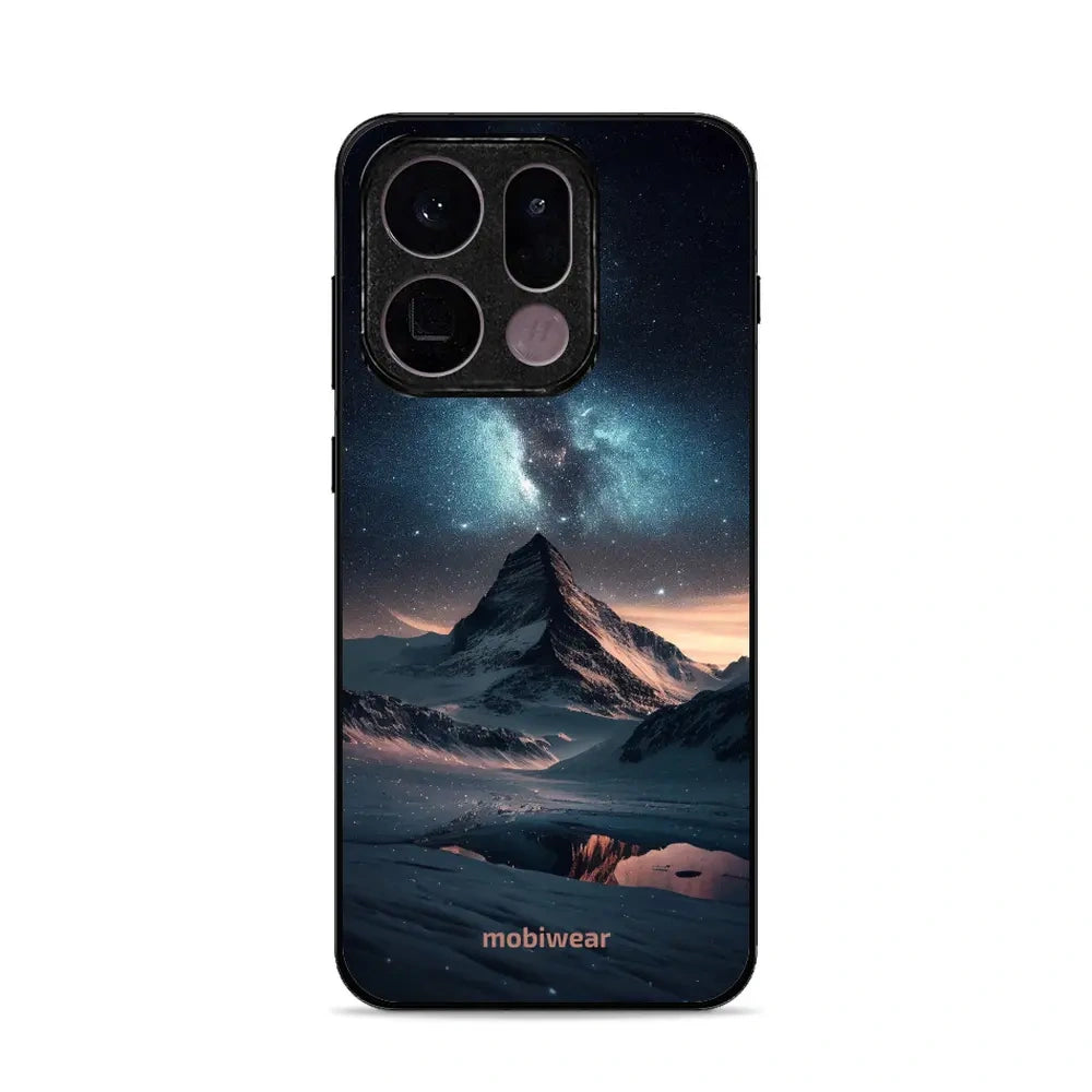 Handyhülle für Oppo Find X9, Mobiwear Glossy Case, Nachtberg