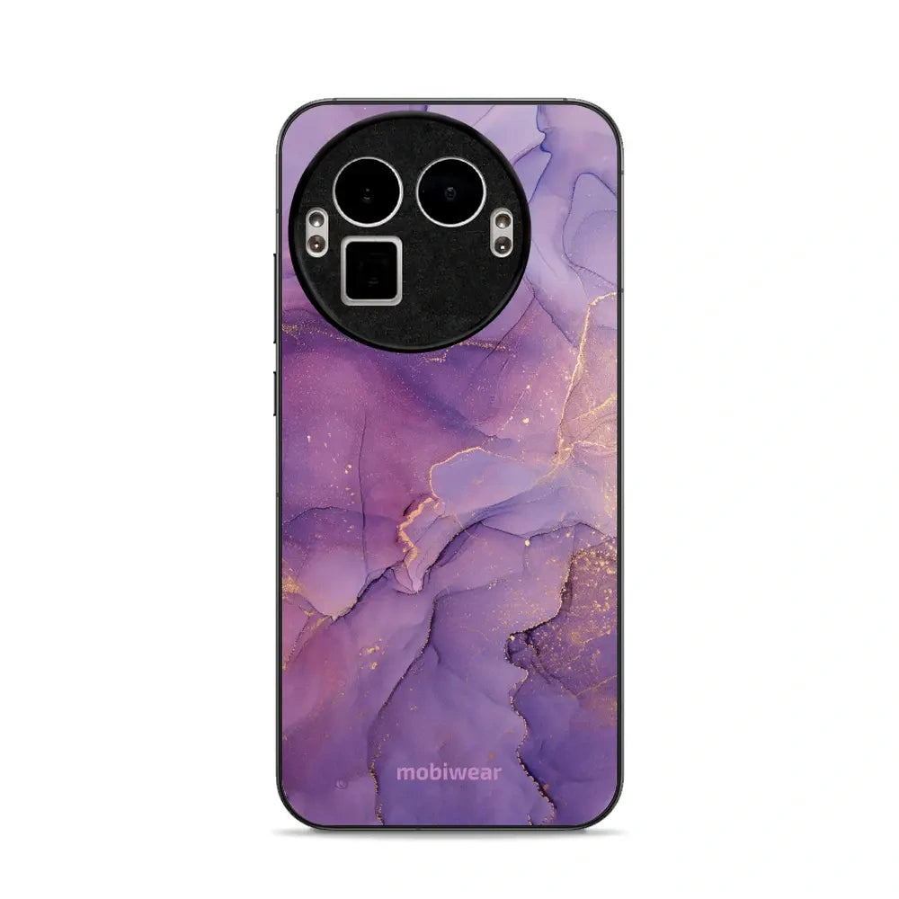 Handyhülle für Realme GT 8 Pro, Mobiwear Glossy Case, Violett
