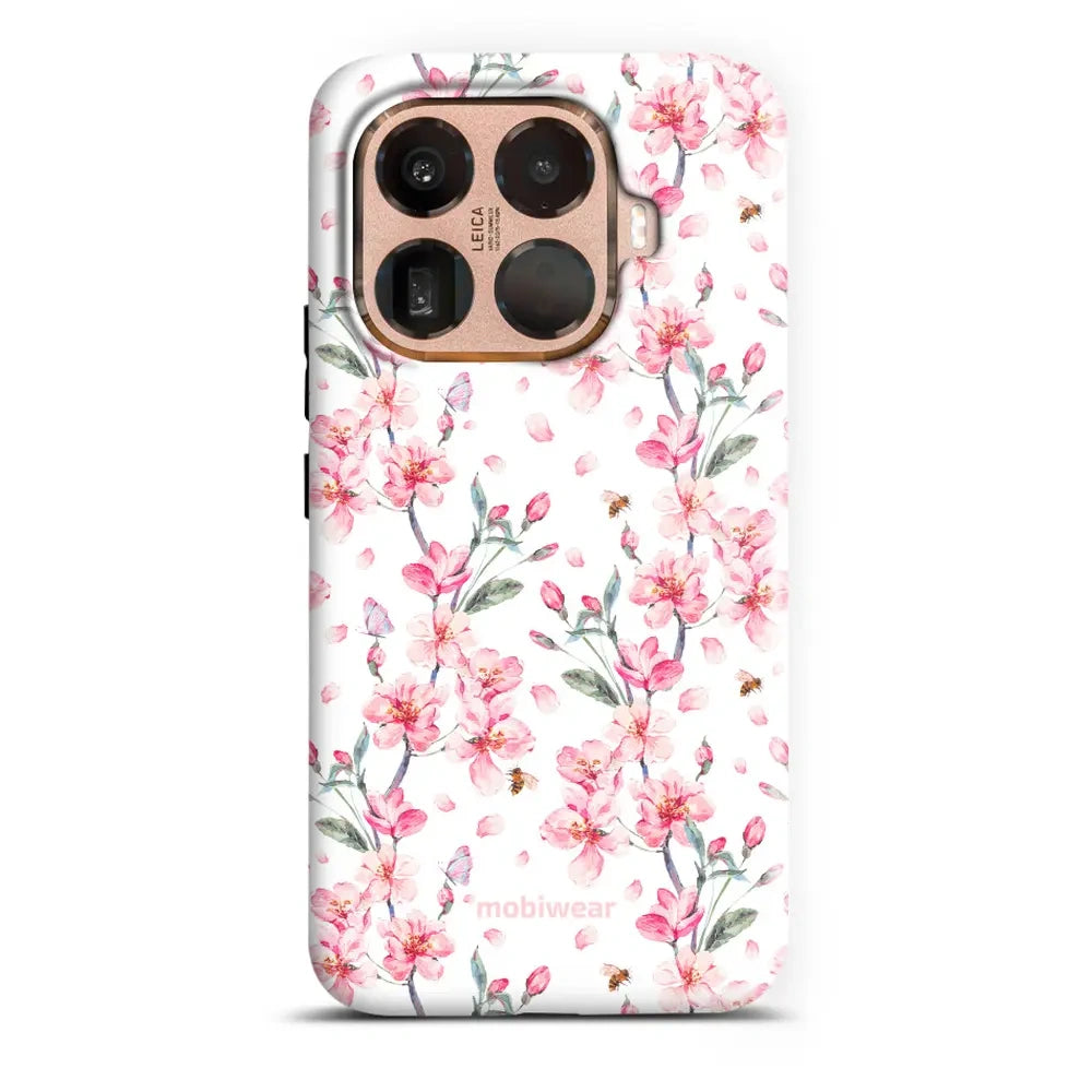 Handyhülle für Xiaomi 15T Pro, Mobiwear Elite Pro, Japanischer Blumenstrauß