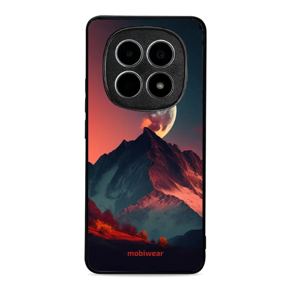 Handyhülle für Xiaomi POCO M8 5G, Mobiwear Glossy Case, Gebirgsdämmerung