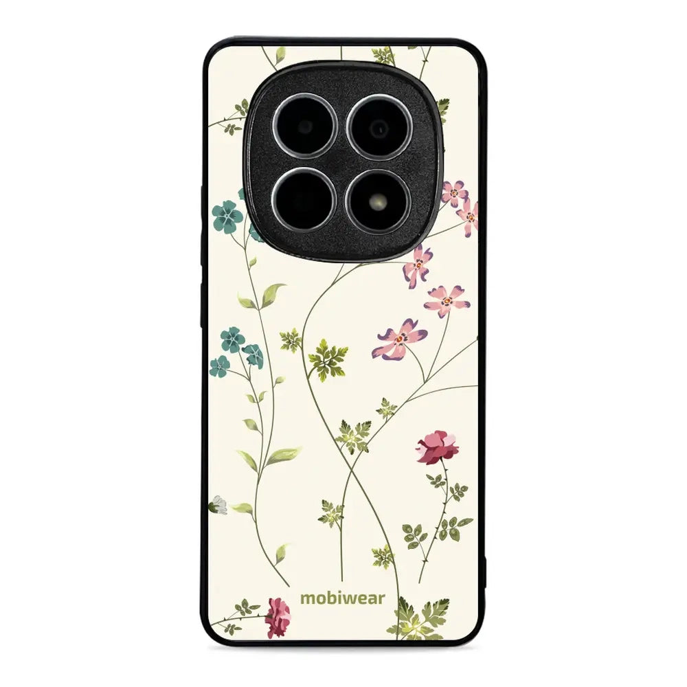 Handyhülle für Xiaomi POCO M8 5G, Mobiwear Glossy Case, Idyllische Blüte
