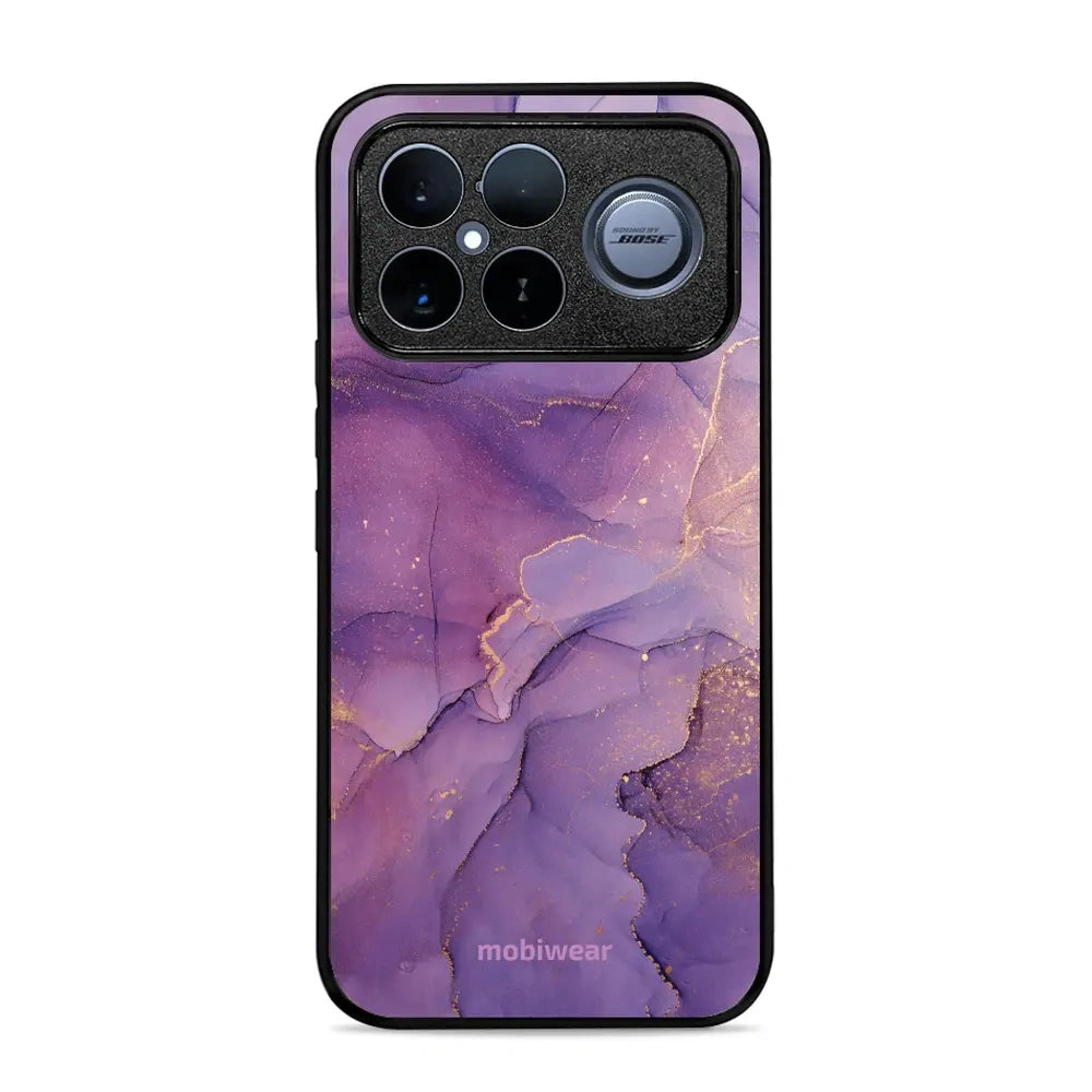 Handyhülle für Xiaomi POCO F8 Ultra, Mobiwear Glossy Case, Violett