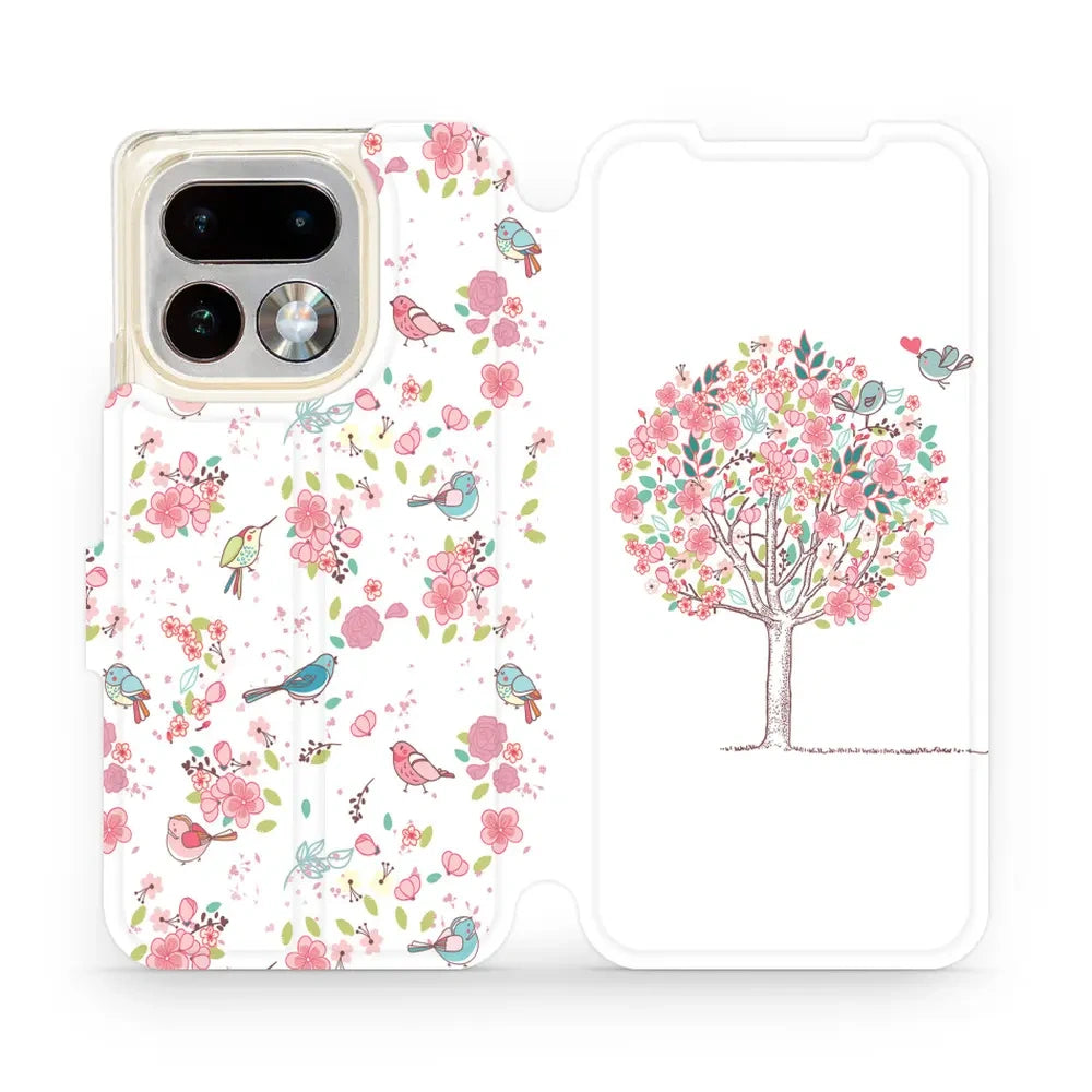 Handyhülle mit klappe für Realme 16 Pro 5G, Mobiwear Book, Rosa Hain