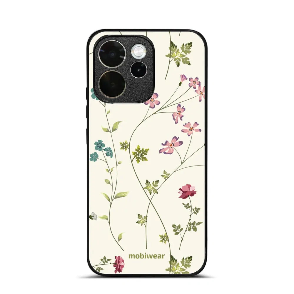 Handyhülle für Oppo Reno 15 FS, Mobiwear Glossy Case, Idyllische Blüte