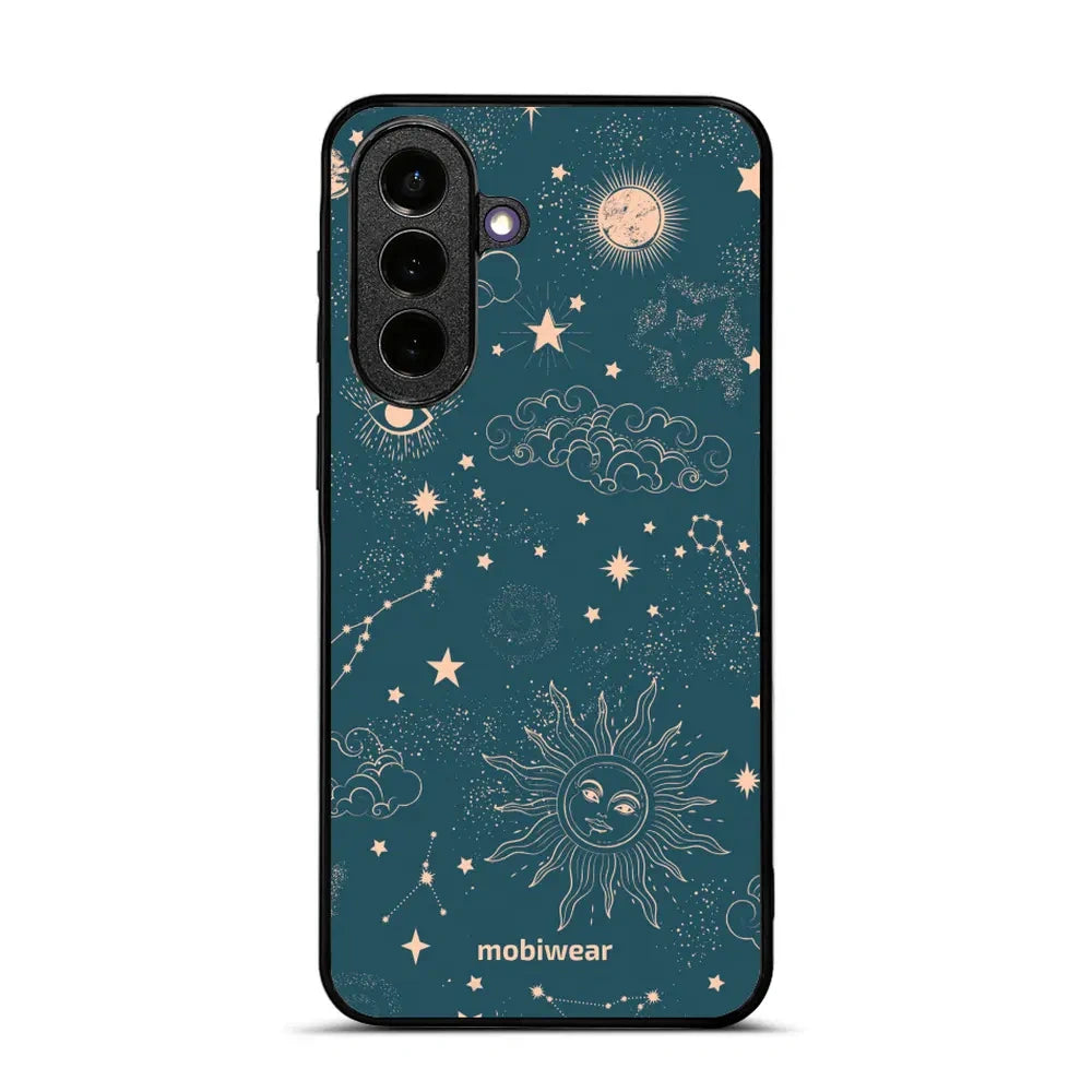 Handyhülle für Galaxy A57 5G, Mobiwear Glossy Case, Astraler Staub