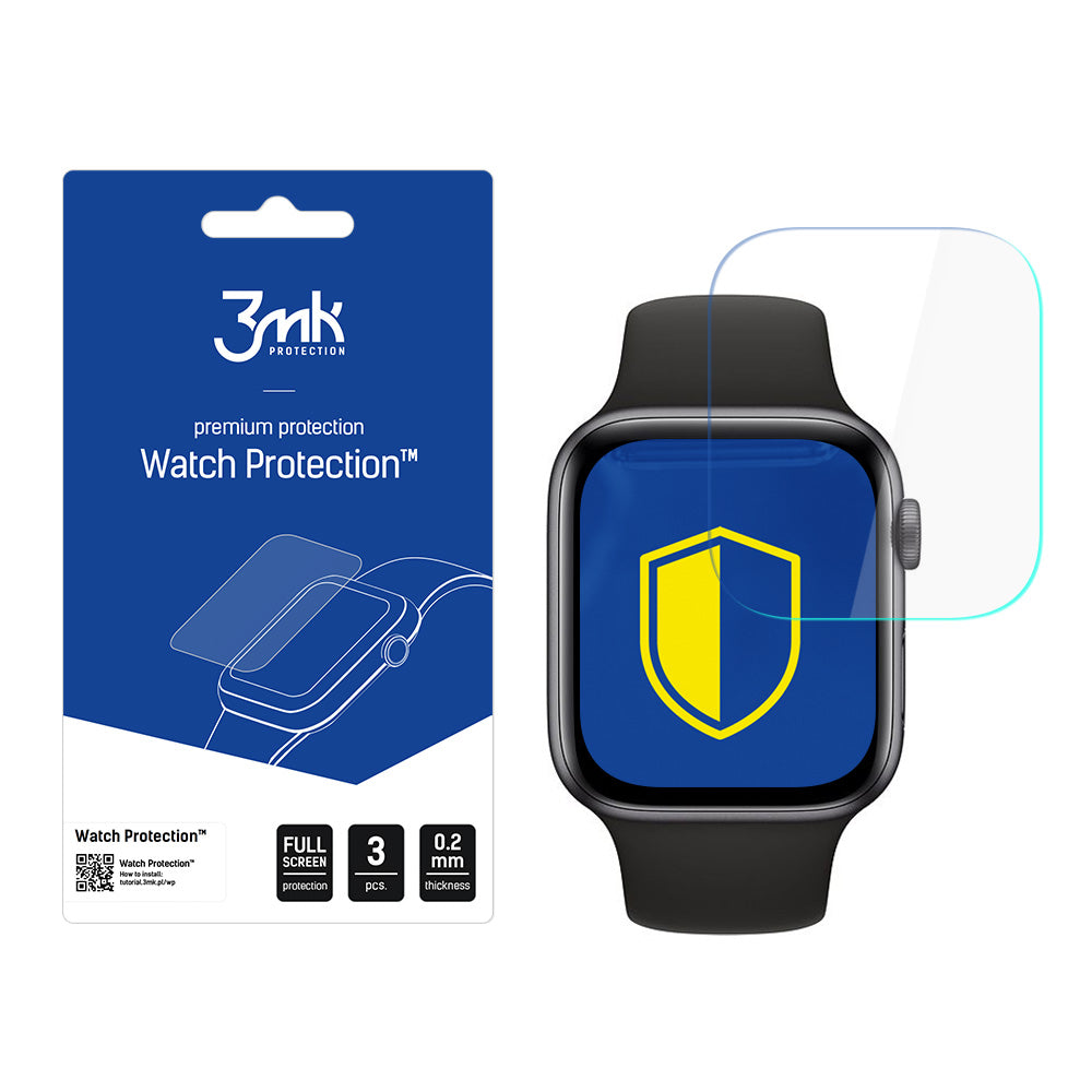 Schutzfolie 3mk Watch Protection für Apple Watch SE/6/5/4 40 mm, 3 Stück