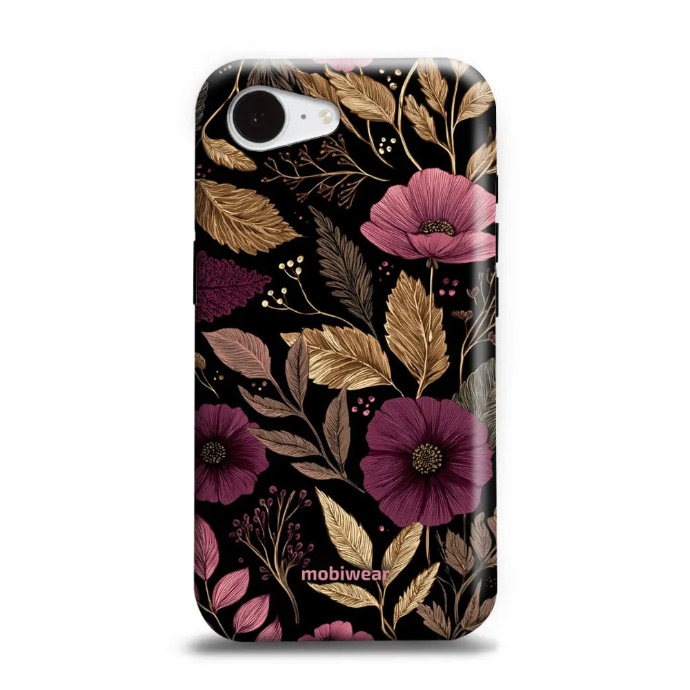 Handyhülle für iPhone 17e, Mobiwear Elite Pro, Glamour-Herbst