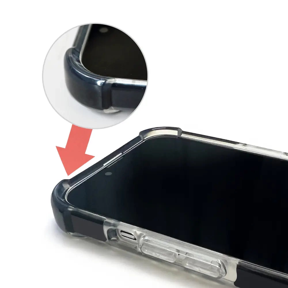 Handyhülle für iPhone 17e mit MagSafe, Mobiwear Elite Bumper, Malerische Tupfen