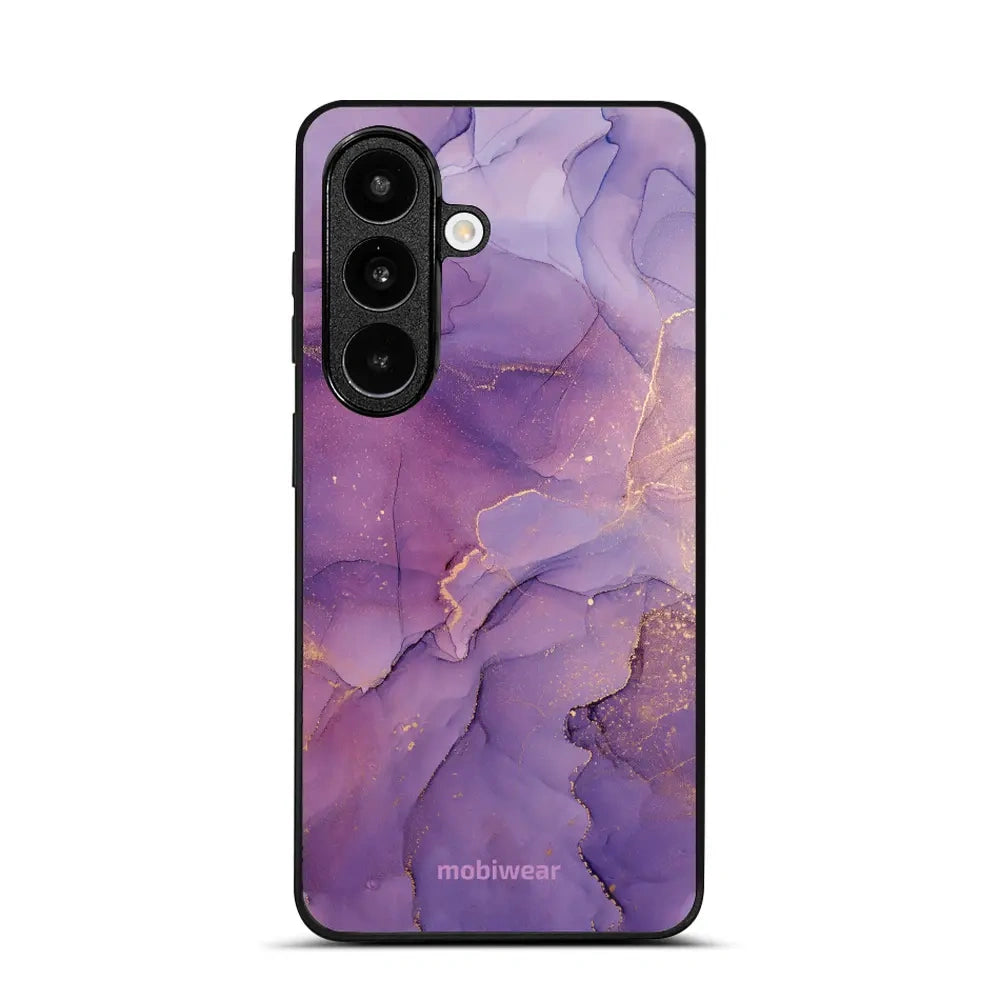 Handyhülle für Galaxy S26, Mobiwear Glossy Case, Violett