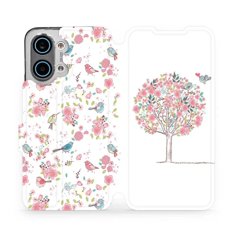 Handyhülle mit klappe für Xiaomi POCO X8 Pro Max, Mobiwear Book, Rosa Hain