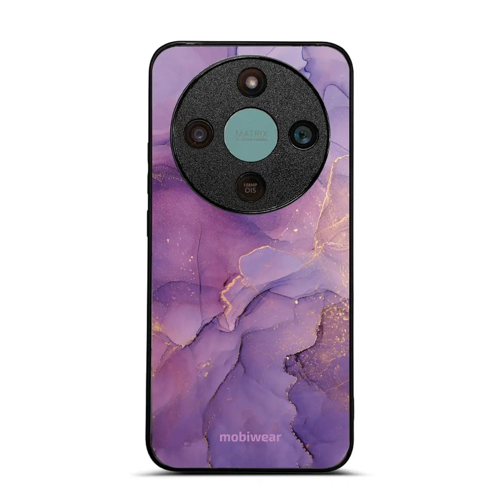 Handyhülle für Honor Magic8 Lite, Mobiwear Glossy Case, Violett