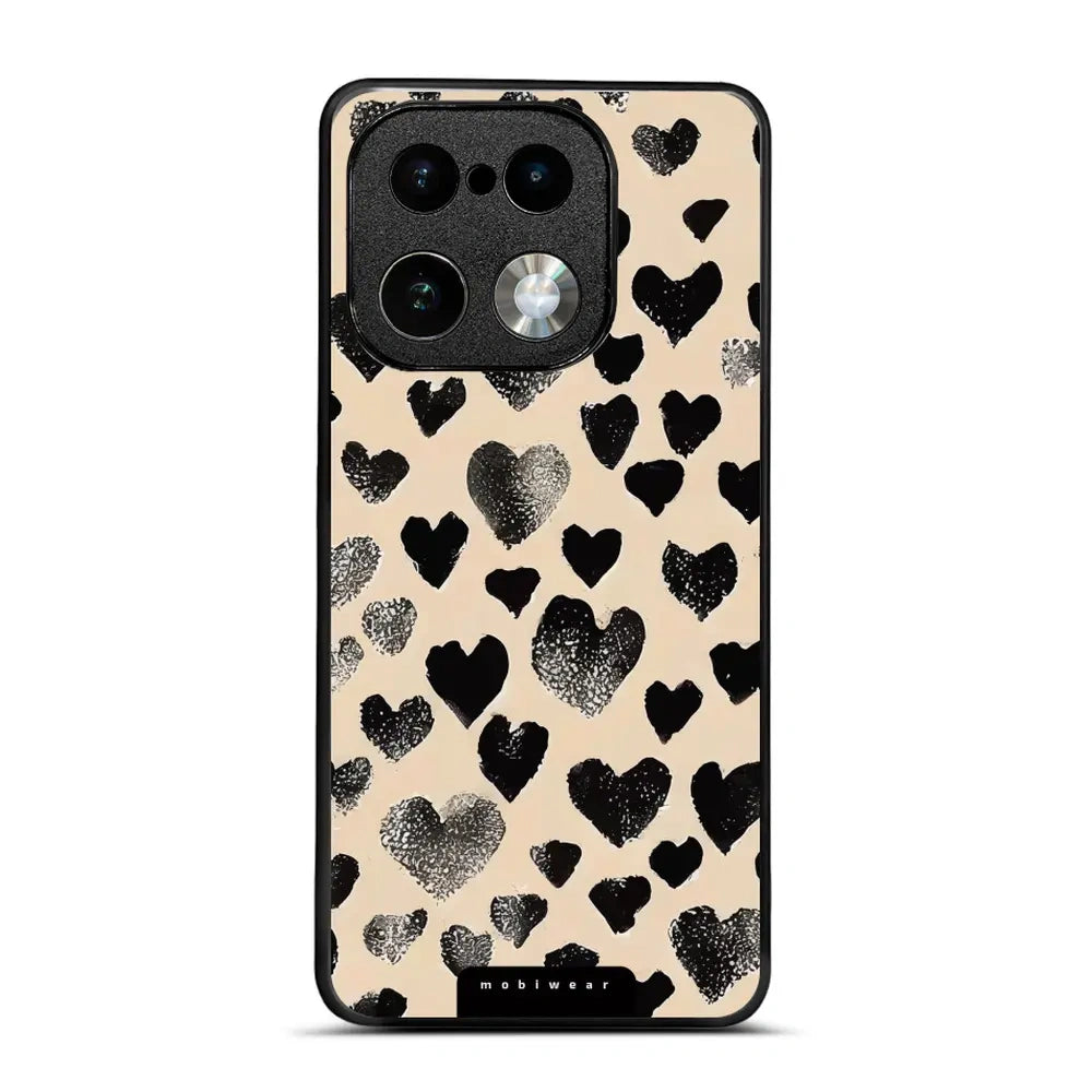 Handyhülle für Realme 16 Pro Plus 5G, Mobiwear Glossy Case, Beige Liebe