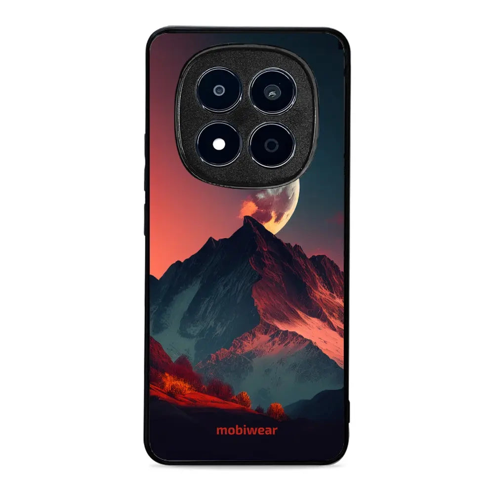 Handyhülle für Xiaomi POCO M8 Pro 5G, Mobiwear Glossy Case, Gebirgsdämmerung