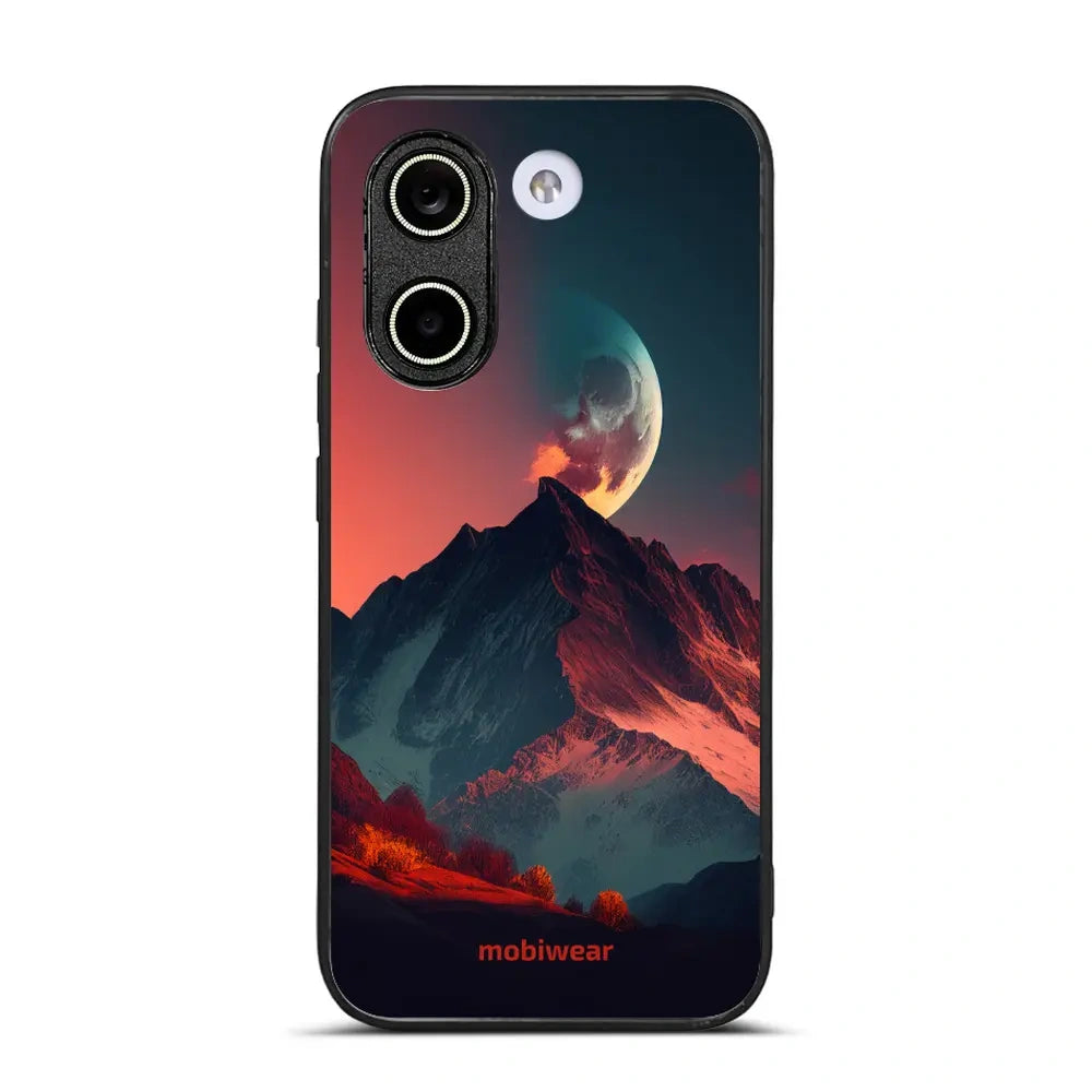 Handyhülle für Xiaomi POCO X8 Pro, Mobiwear Glossy Case, Gebirgsdämmerung