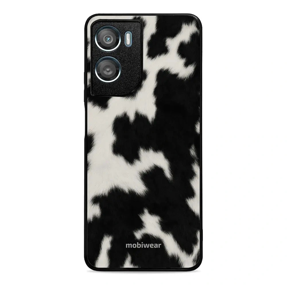 Handyhülle für Motorola Moto G06 4G / Motorola Moto G06 Power 4G, Mobiwear Glossy Case, Kuhfell-Optik
