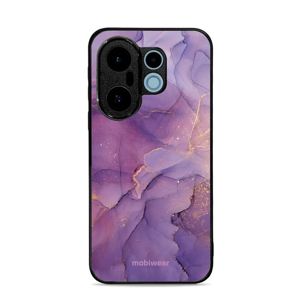 Handyhülle für Vivo X200 FE, Mobiwear Glossy Case, Violett