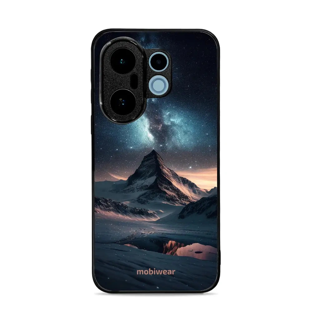 Handyhülle für Vivo X200 FE, Mobiwear Glossy Case, Nachtberg