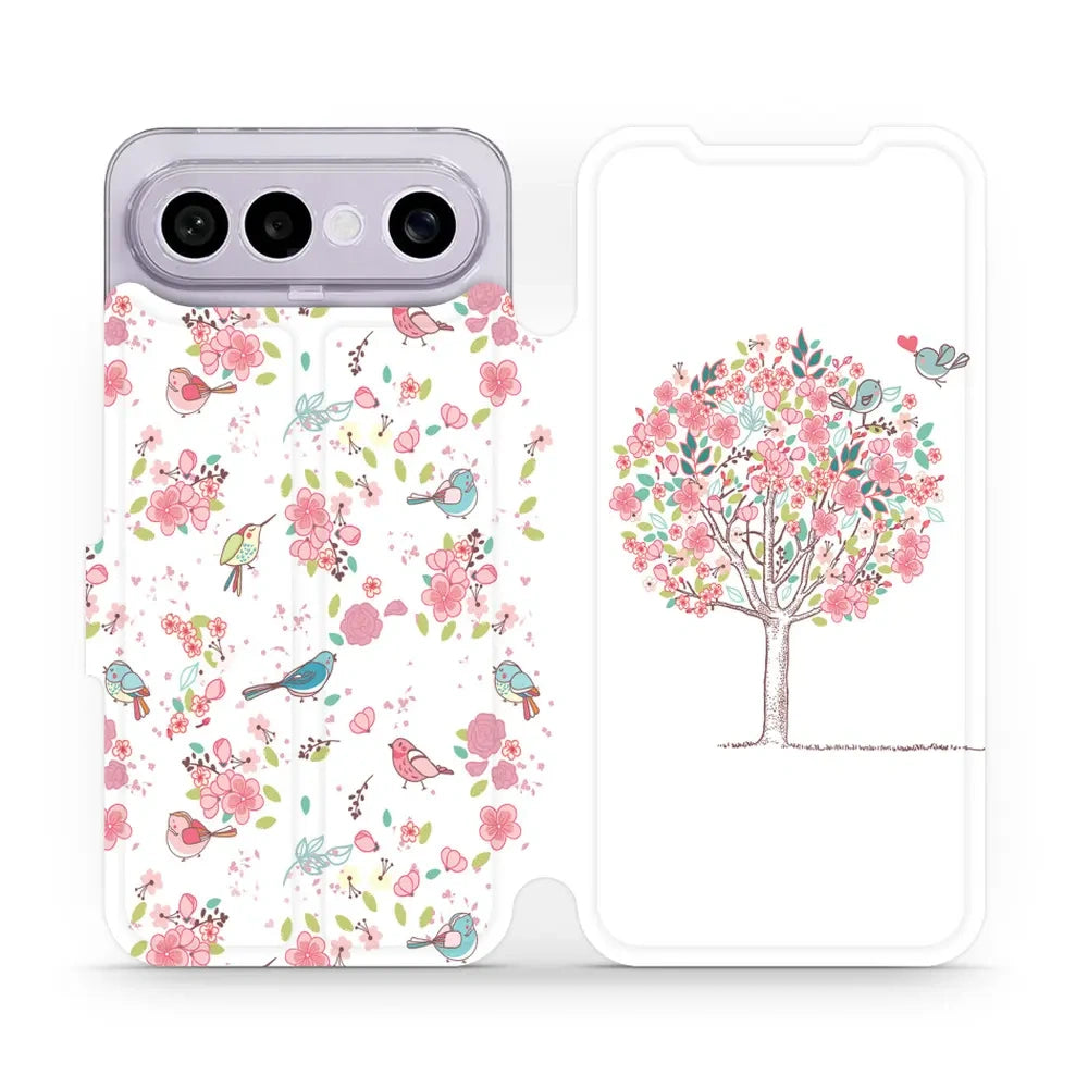 Handyhülle mit klappe für Vivo X300 FE, Mobiwear Book, Rosa Hain