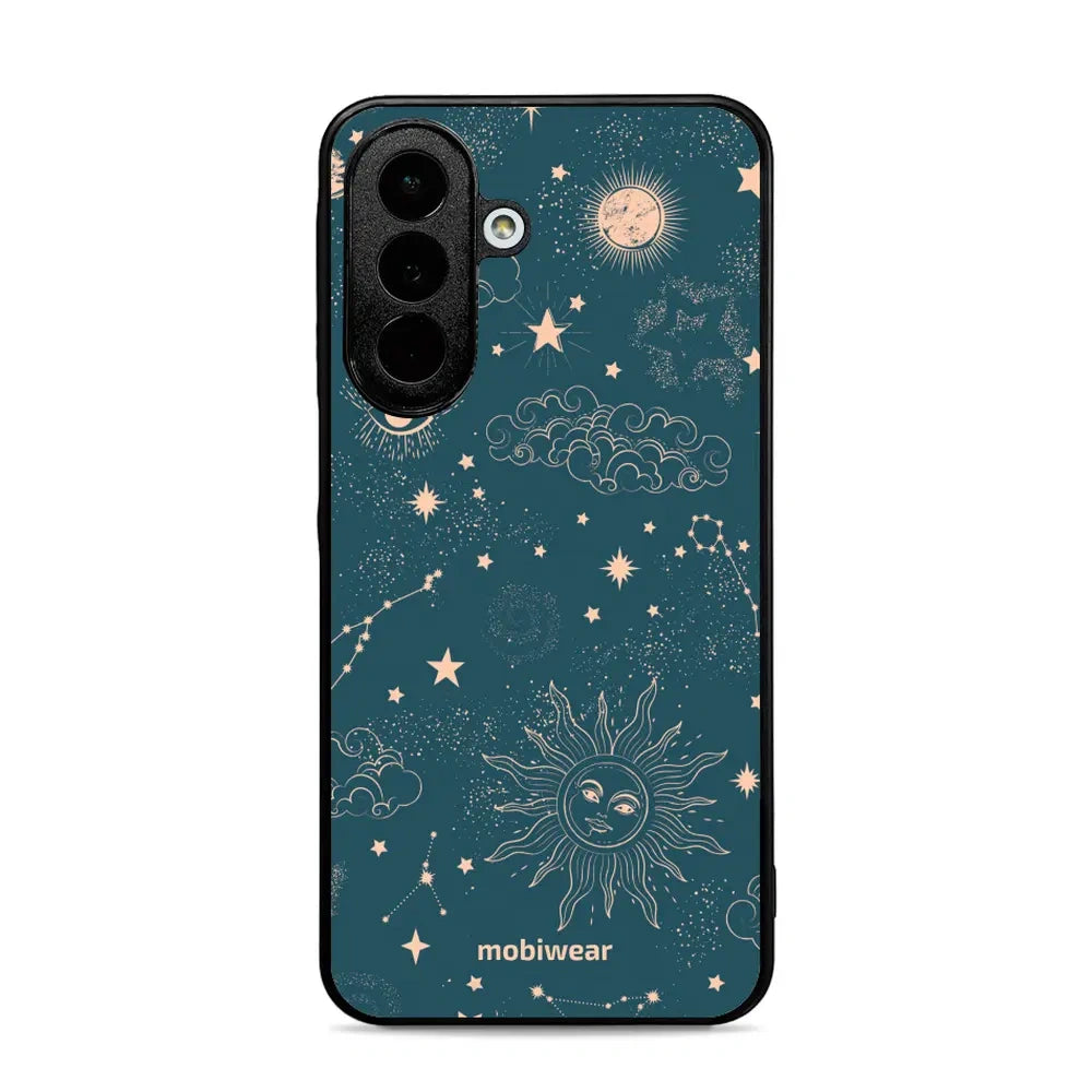 Handyhülle für Galaxy A27 5G, Mobiwear Glossy Case, Astraler Staub