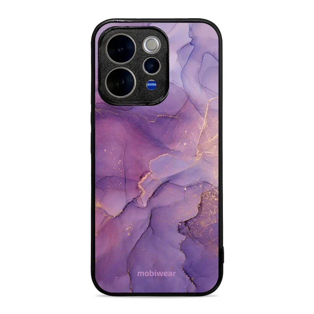 Handyhülle für Vivo V70 5G, Mobiwear Glossy Case, Violett
