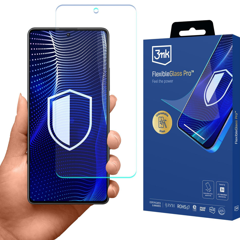 Hybridglas für POCO M7 Pro 5G, 3mk FlexibleGlass Pro