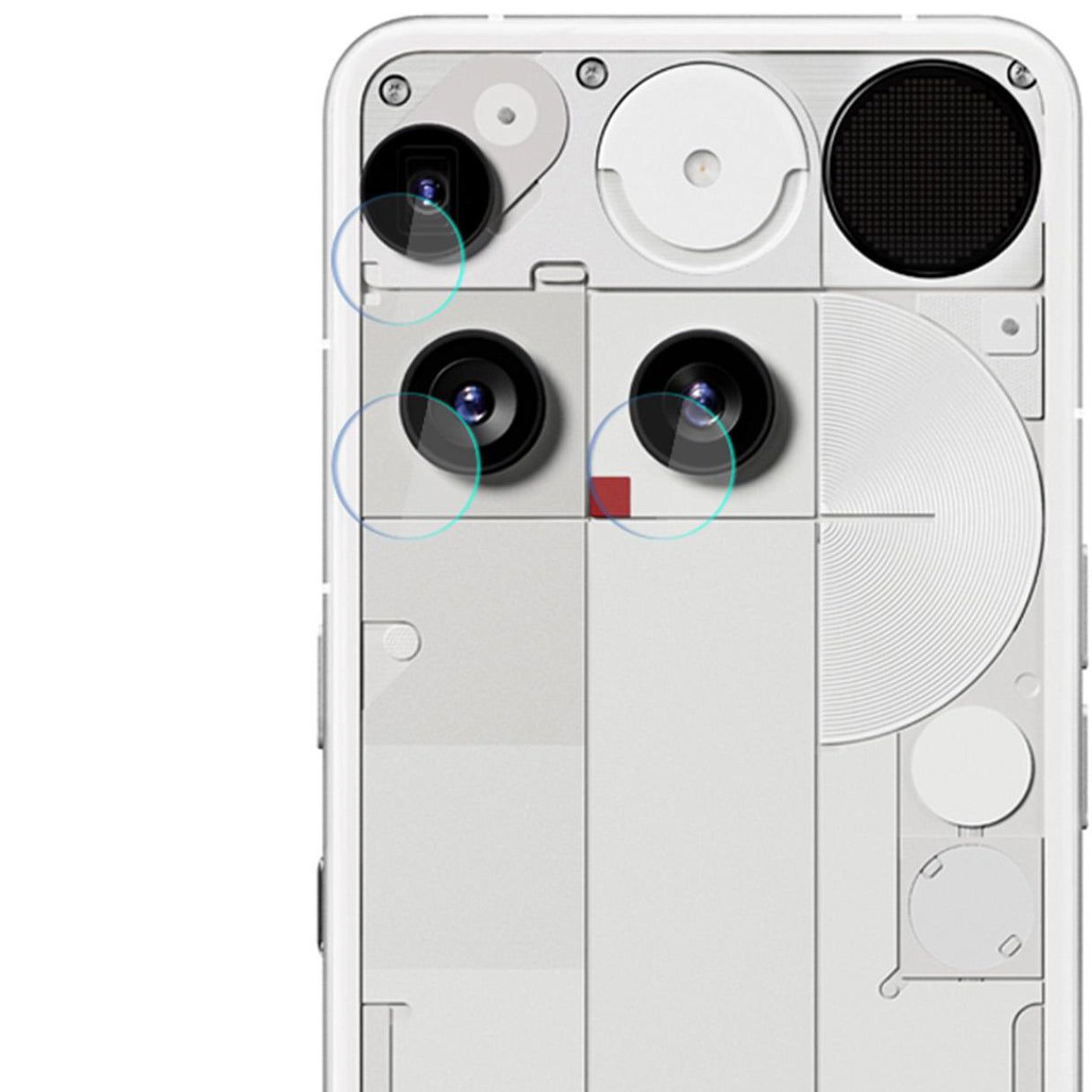 Objektivschutz für Nothing Phone 3, 3mk Lens Protection, 4 Sätze