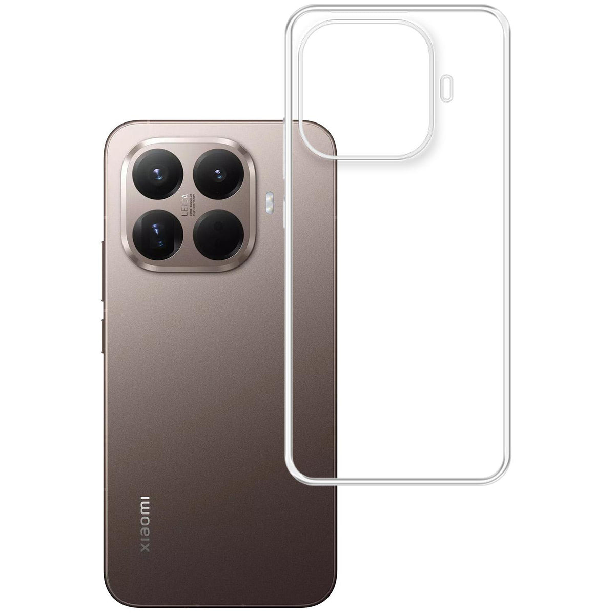 Handyhülle für Xiaomi 15T Pro, 3mk Clear Case, Transparent