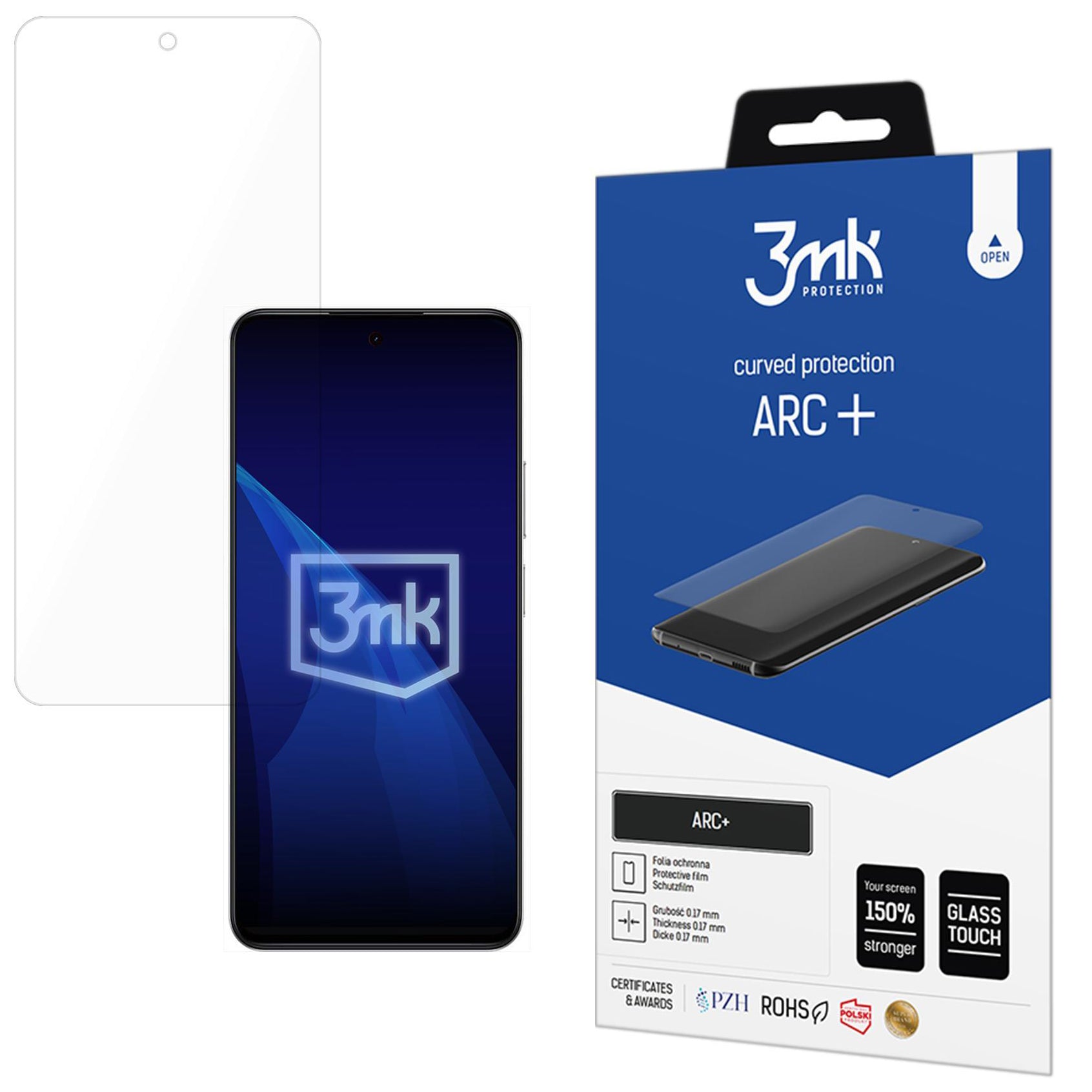 Schutzfolie für Realme P3 Lite 4G, 3mk ARC+