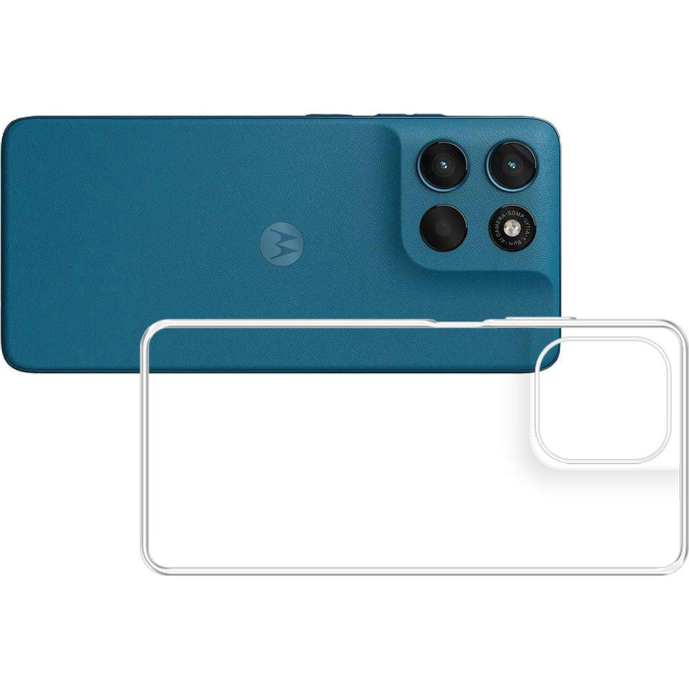 Handyhülle für Motorola Moto G57 Power, 3mk Clear Case, Transparent