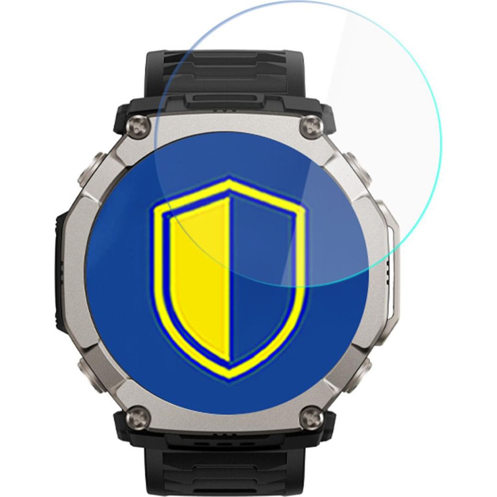 Hybridglas für Amazfit T-Rex Ultra 2, 3mk Watch Protection, 3 Stück