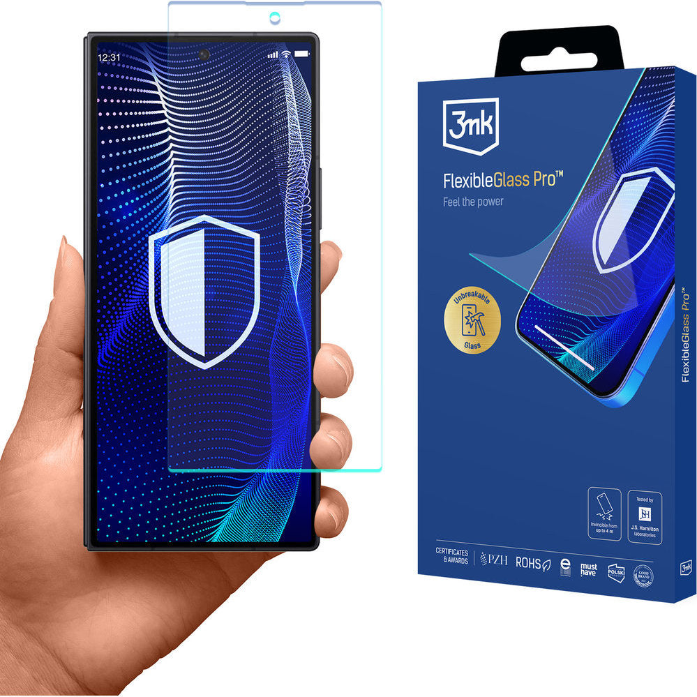 Hybridglas für Galaxy Z Fold8 Ultra, 3mk FlexibleGlass Pro