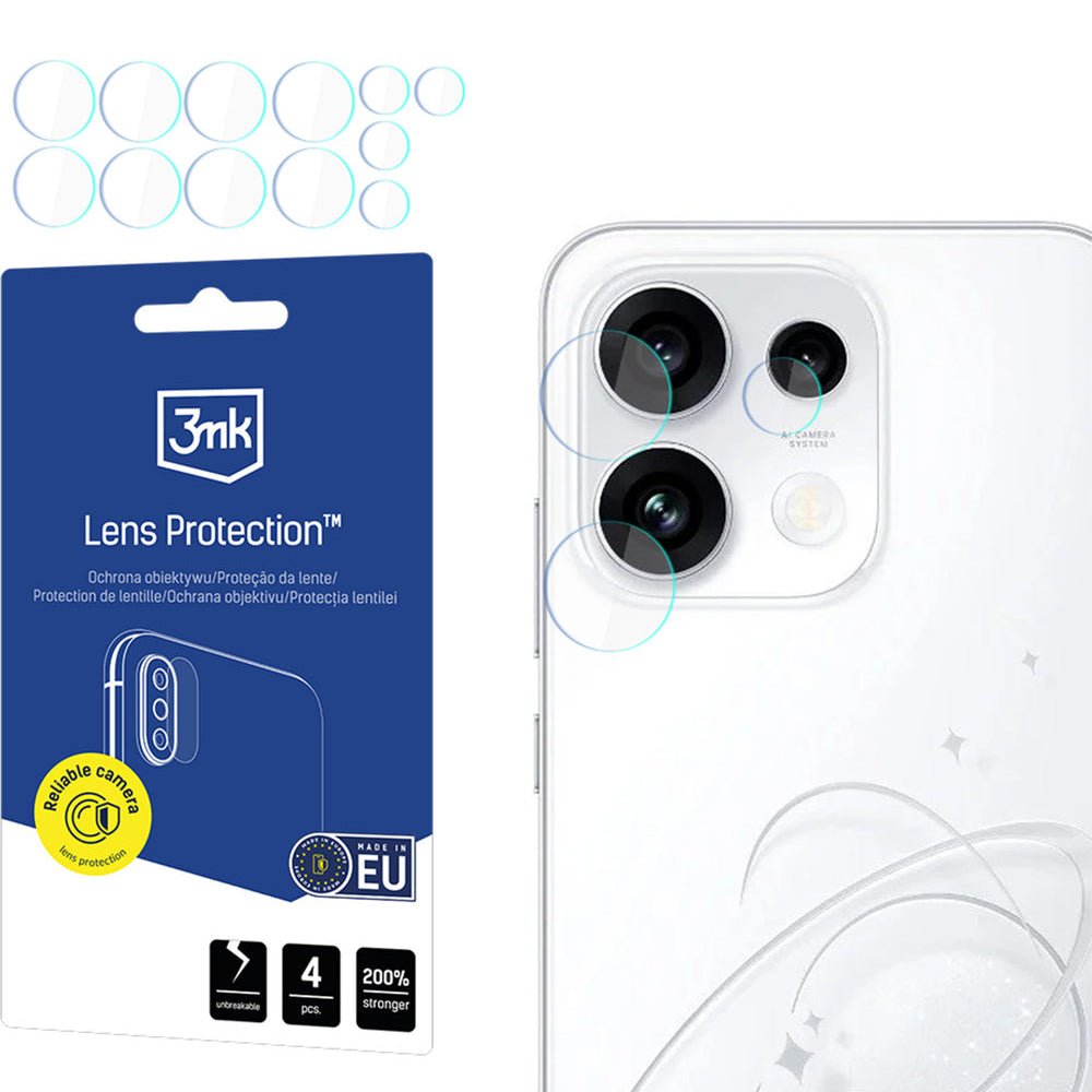 Objektivschutz für Oppo Reno16 F / Reno16 FS, 3mk Lens Protection, 4 Sätze (1/3)