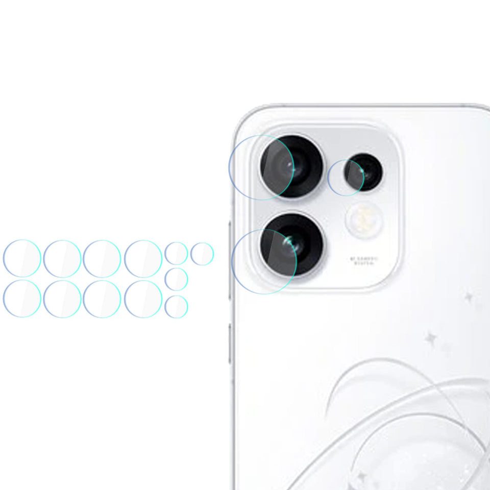 4x Hybridglas Kameraschutz für Linsen für Oppo Reno16 / Reno16 Pro 5G, 3mk Hardy Fusion Lens Protection (11/11)