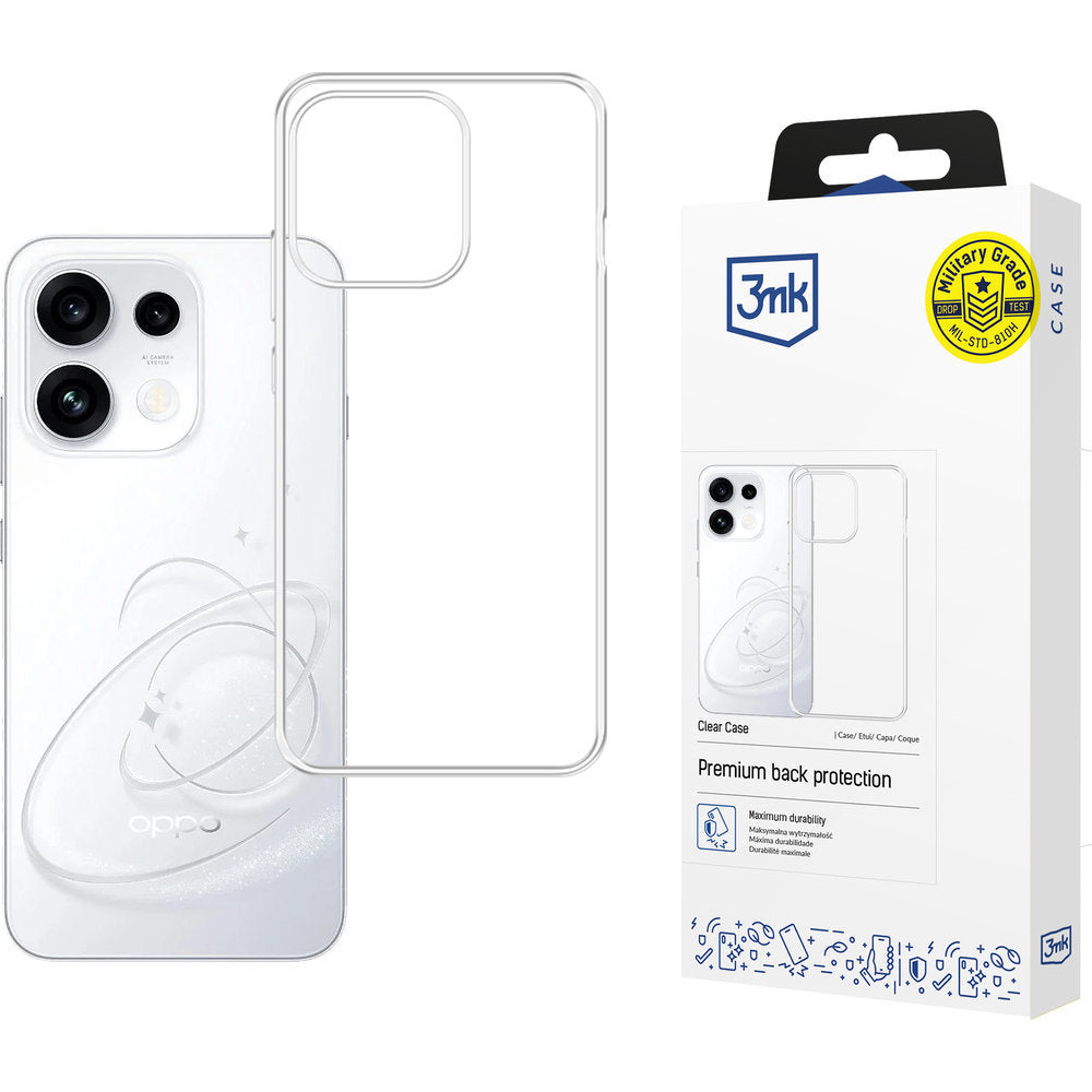 Handyhülle für Oppo Reno16 F / Reno16 FS, 3mk Clear Case, Transparent (1/6)