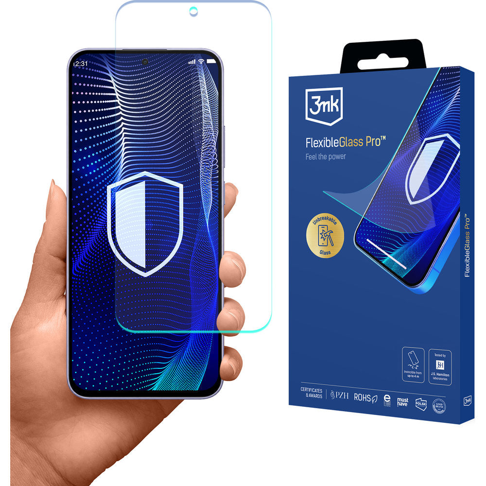 Hybridglas für Xiaomi Redmi Note 17 5G / 4G, 3mk FlexibleGlass Pro (1/11)