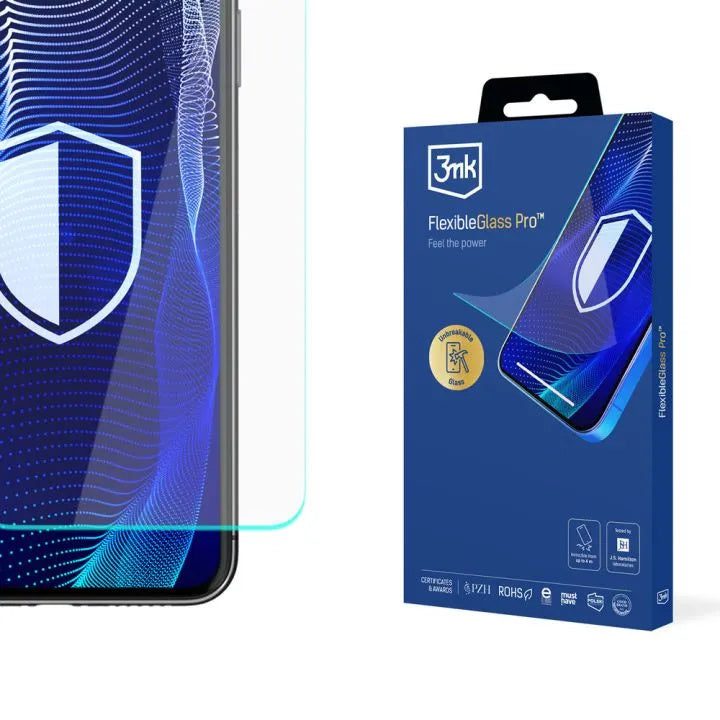 Hybridglas für iPhone Duo, 3mk FlexibleGlass Pro (1/2)