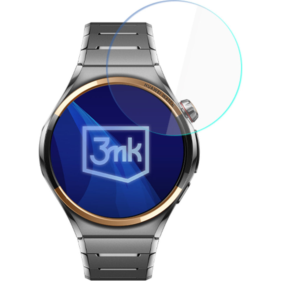 Schutzfolie für Huawei Watch 6 46 mm, 3mk Watch Protection ARC, 3 Stück (3/3)