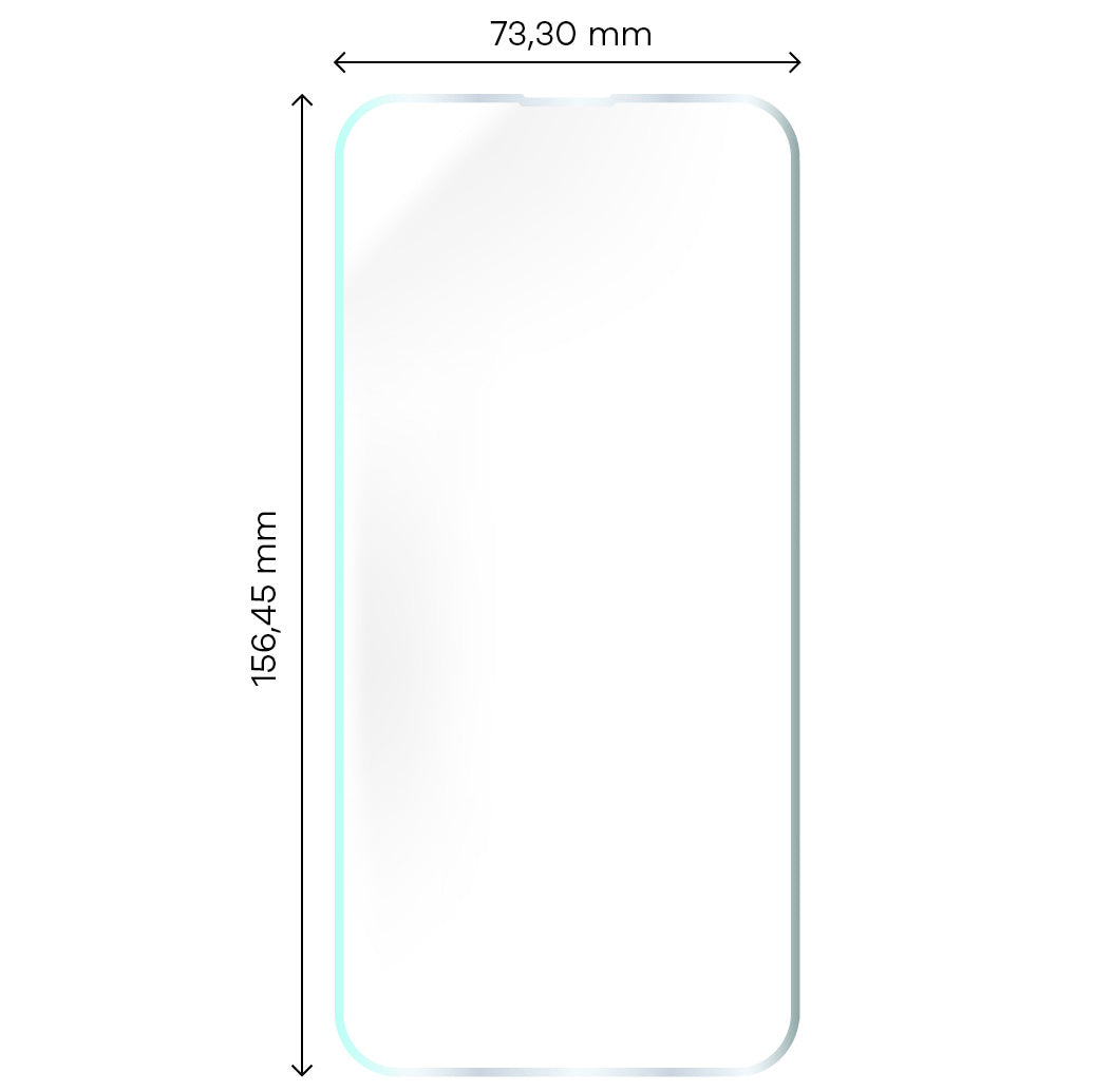 Hydrogel Folie für den Bildschirm Bizon Film Hydrogel Front Duo für iPhone 14 Pro Max, 2 Stück
