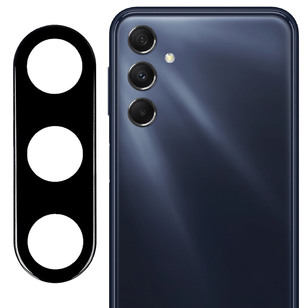 Gehärtetes Glas für die Kamera Bizon Glass Silk Lens für Galaxy M34 5G, 2 Stück
